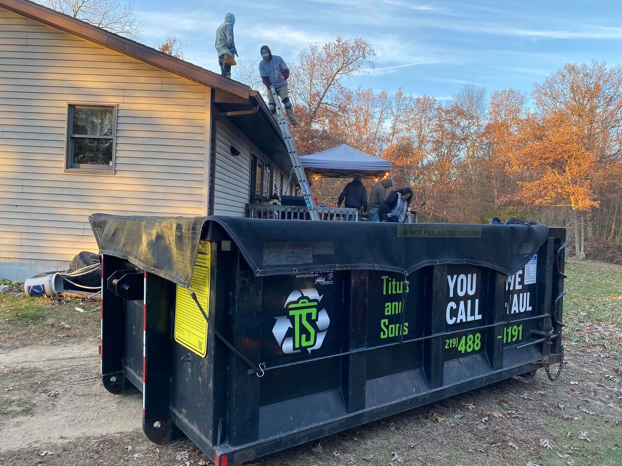 Titus and Sons Mini Dumpster Service