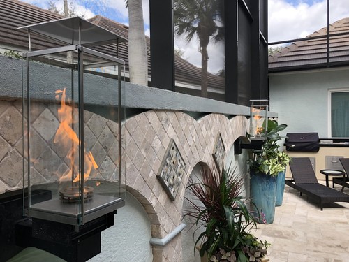 Fire Place | Accurate Pavers 