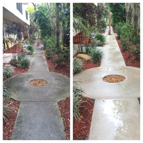 stamped Concrete | All About Pressure Cleaning 