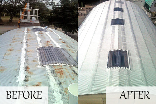 Roofing- Before & After | Rhino Roof Restoration 