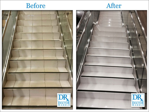 Tile and Grout Cleaning-Before & After | Grout Magnificent 