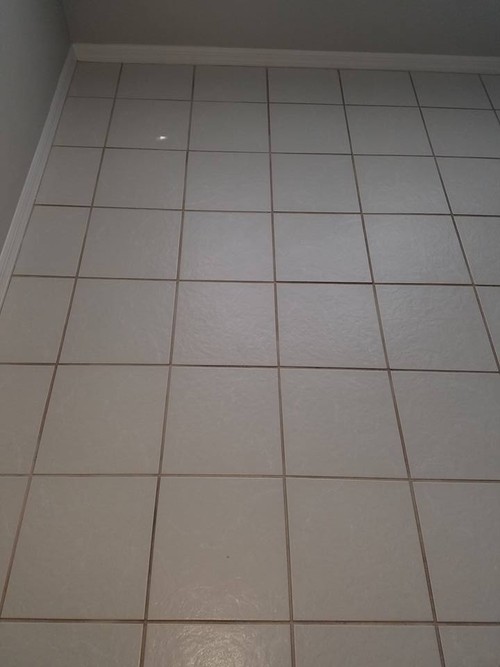 Polishing & Grout Cleaning-After & Before | Doctor Marble 
