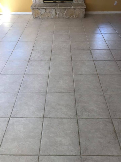 After & Before- Grout Cleaing | the Groutsmith 